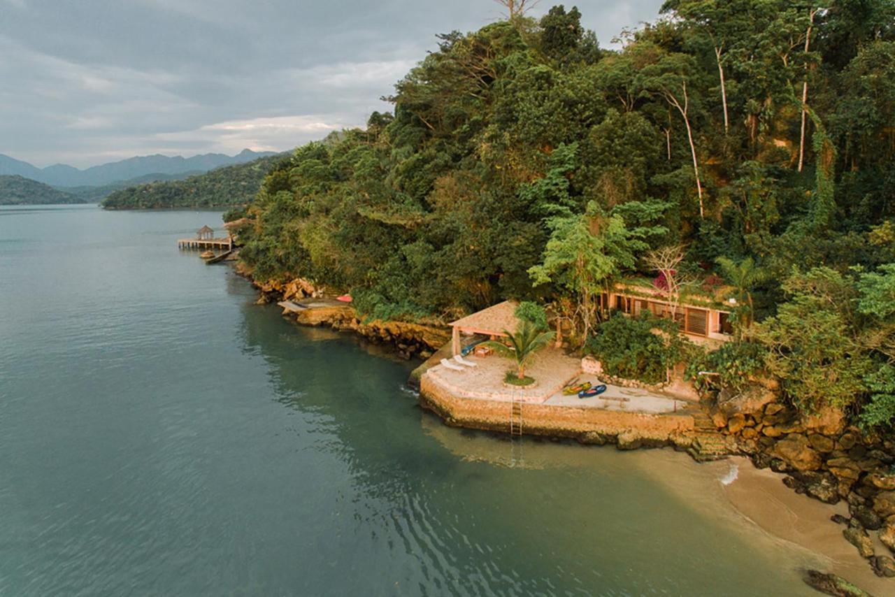 Vila Refugio Na Frente Do Mar Em Ilha De Araujo Araquari Exteriér fotografie