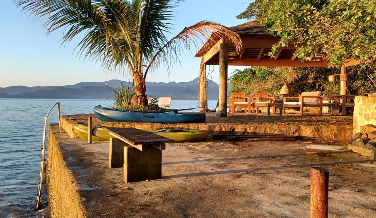 Vila Refugio Na Frente Do Mar Em Ilha De Araujo Araquari Exteriér fotografie