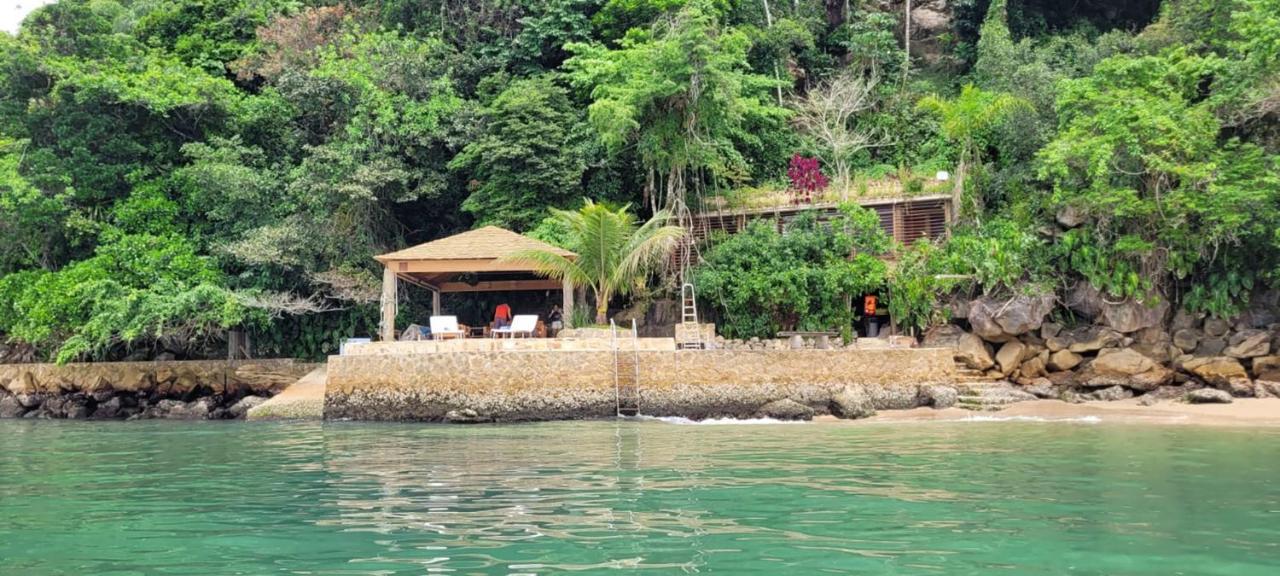 Vila Refugio Na Frente Do Mar Em Ilha De Araujo Araquari Exteriér fotografie