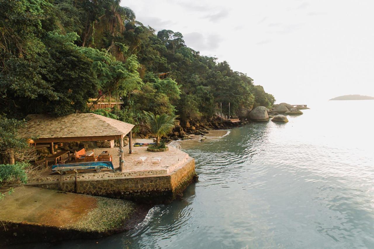 Vila Refugio Na Frente Do Mar Em Ilha De Araujo Araquari Exteriér fotografie